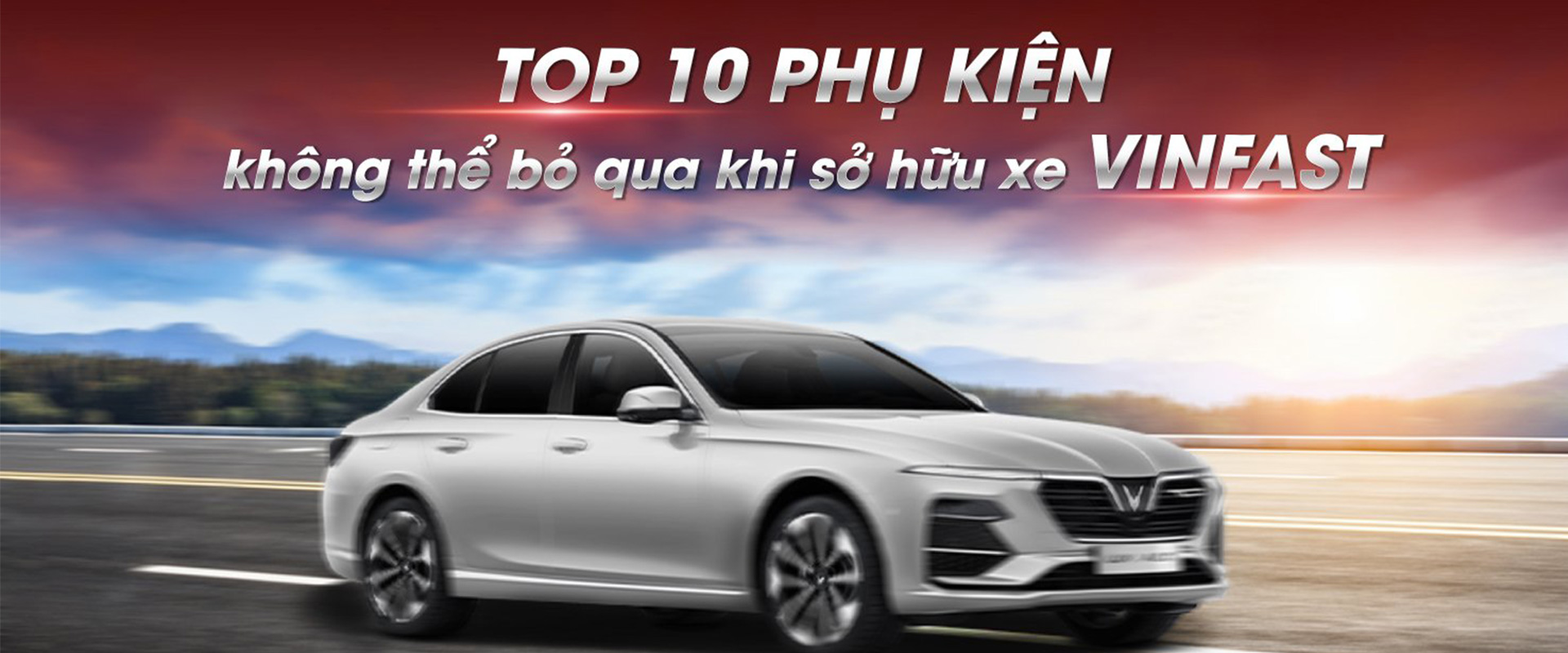 Banner phụ kiện xe Vinfast