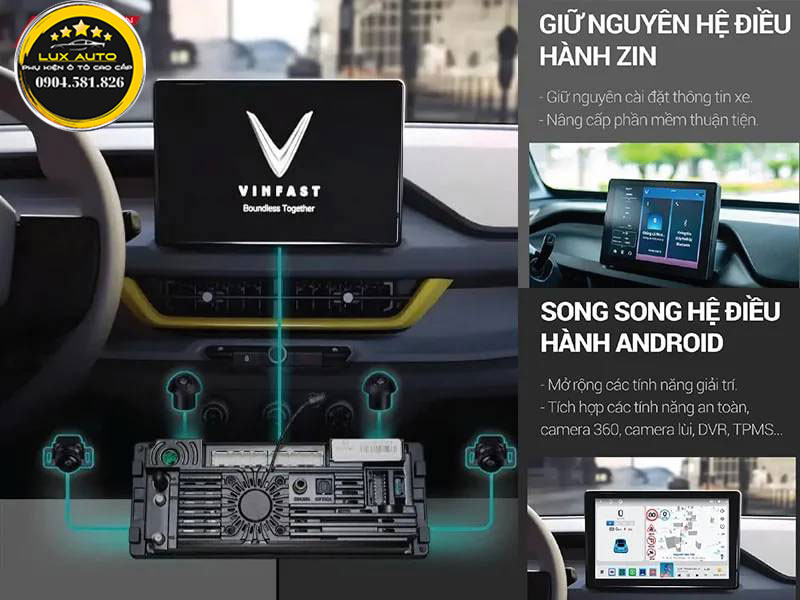 Tổng quan màn hình Android VF3 MHU