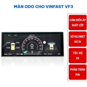 Nâng cấp màn hình ODO cho Vinfast Vf3